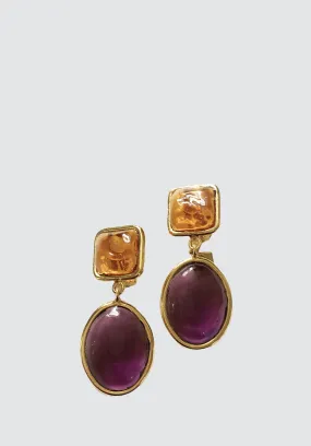 Rocaille Clip Earrings