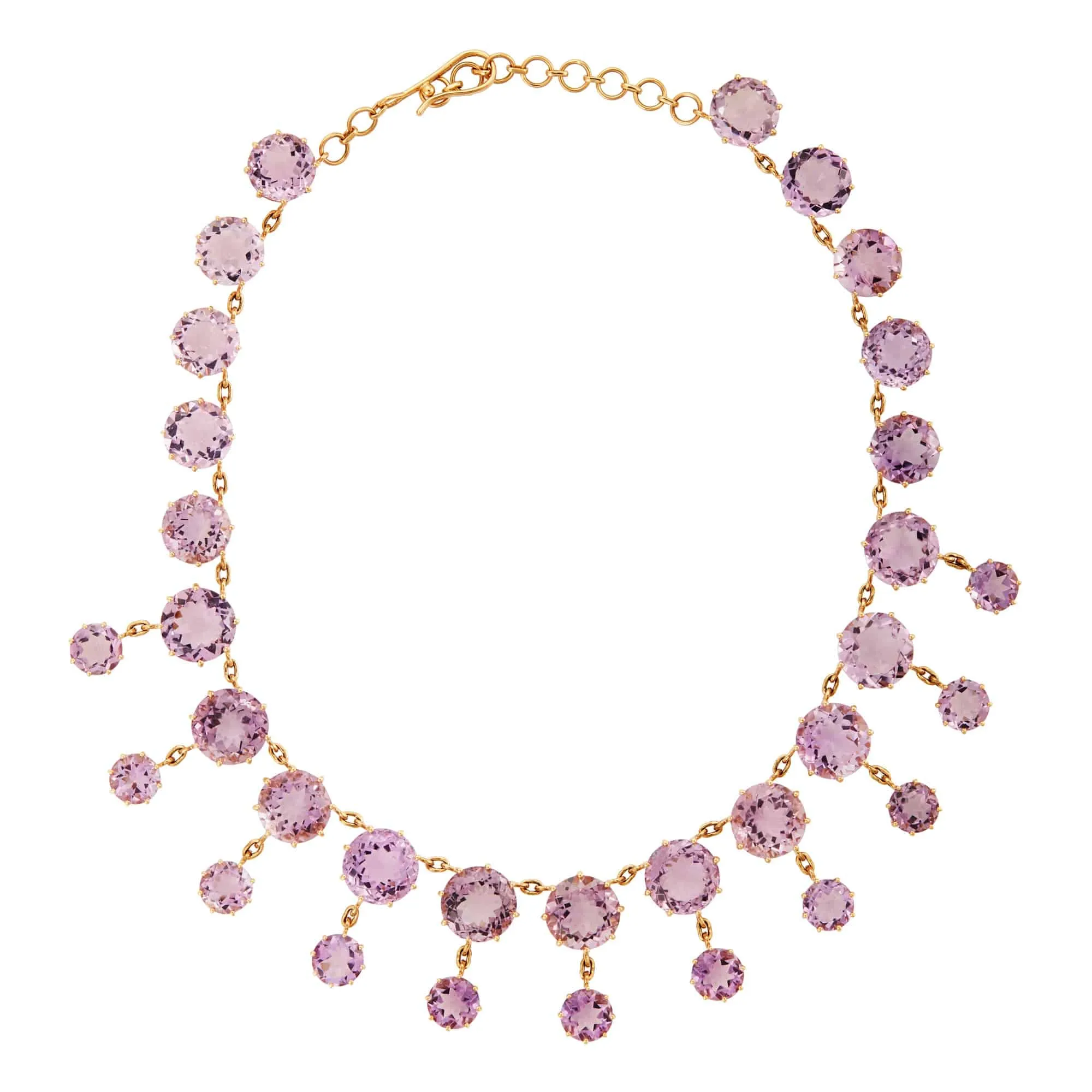 Royal Necklace Pink Amethyst