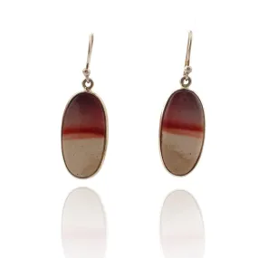 Sandy Jasper Hook Earrings