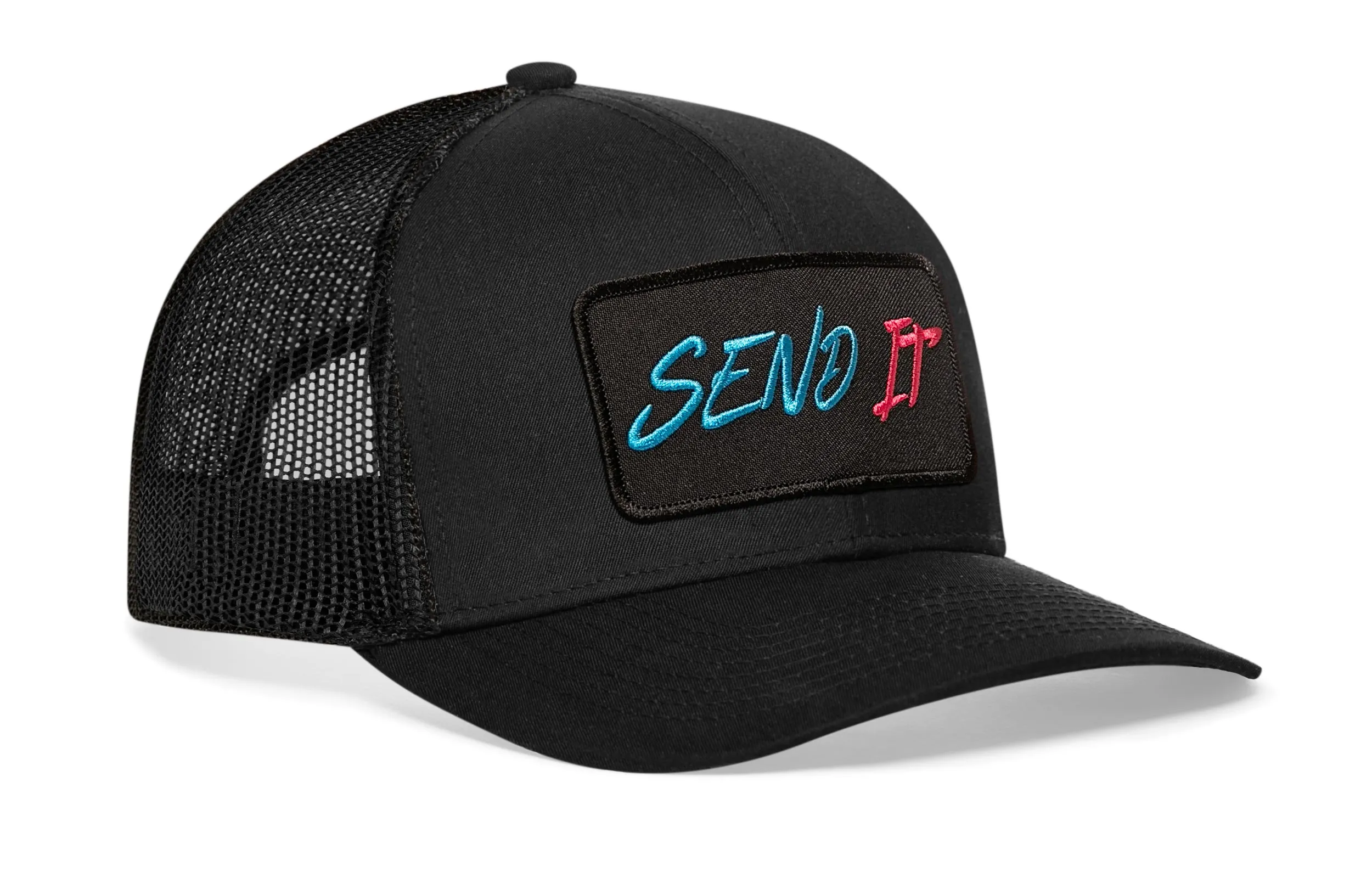 Send It Trucker Hat  |  Black Snapback