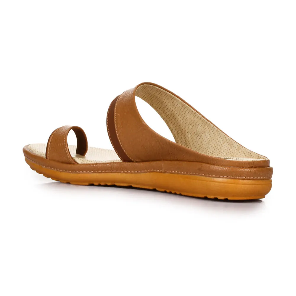 Senorita Casual (Tan) Thong Sandals For Women SHL-29 By Liberty