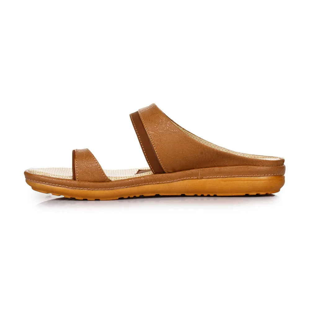 Senorita Casual (Tan) Thong Sandals For Women SHL-29 By Liberty