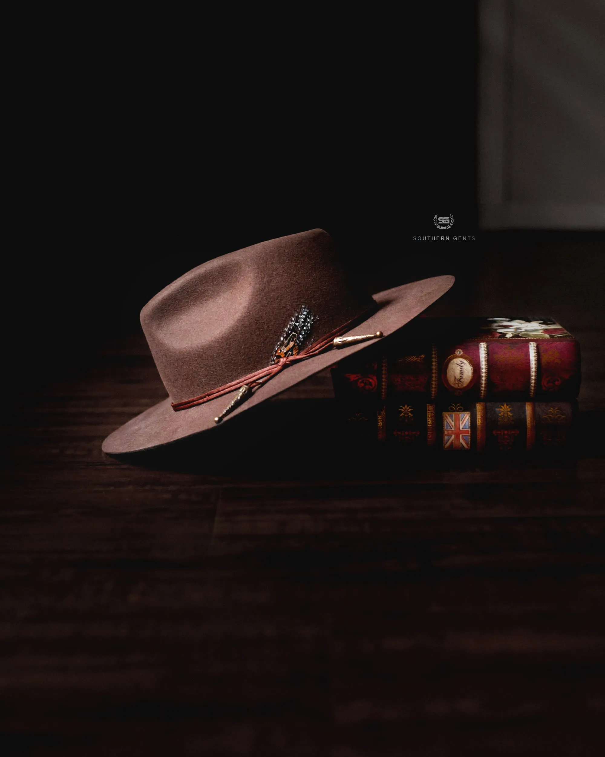 SG Lone Star Fedora Hat - Walnut