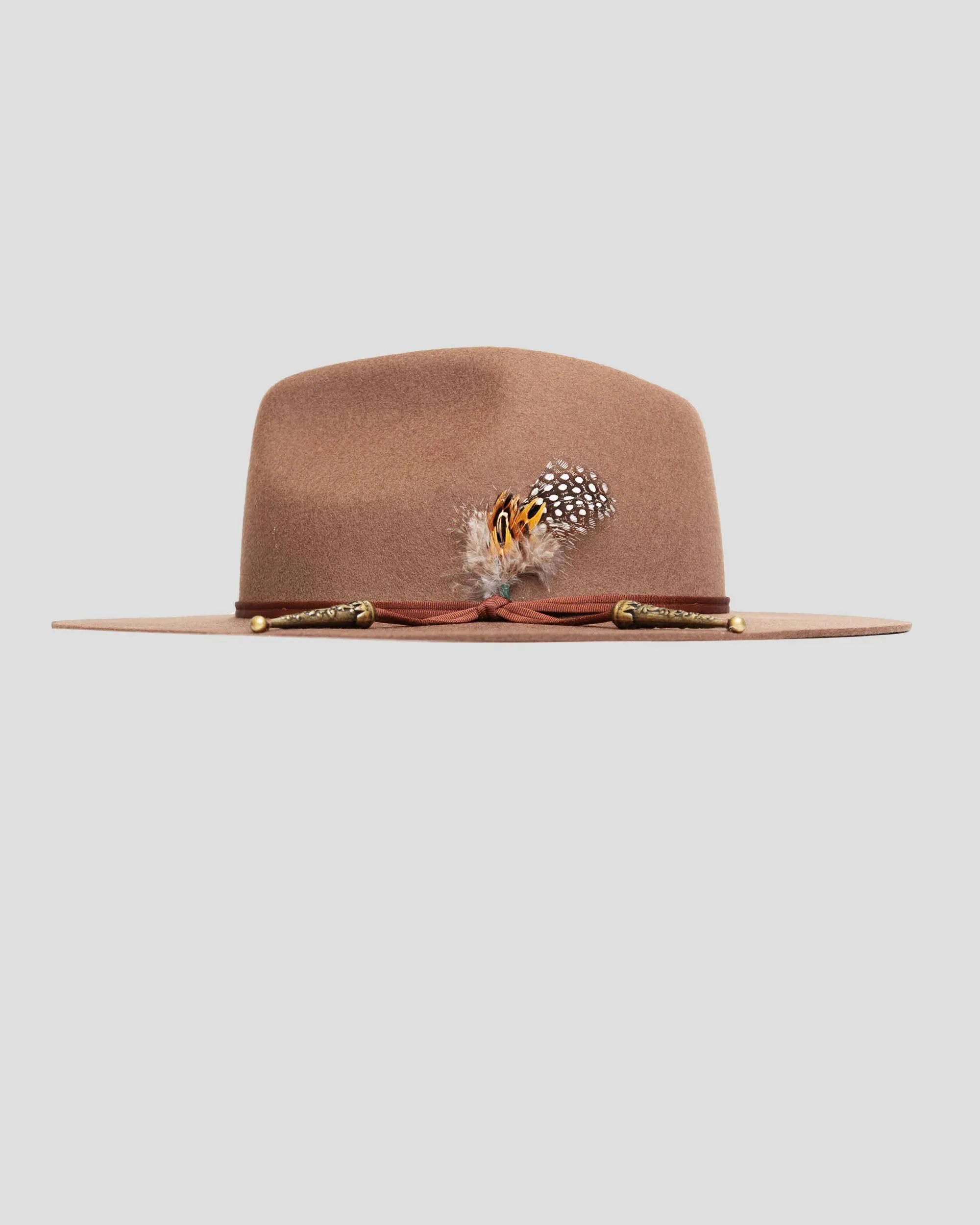 SG Lone Star Fedora Hat - Walnut