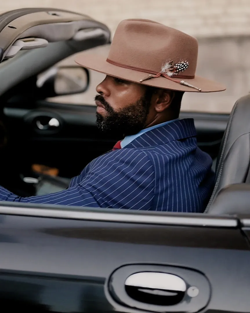 SG Lone Star Fedora Hat - Walnut