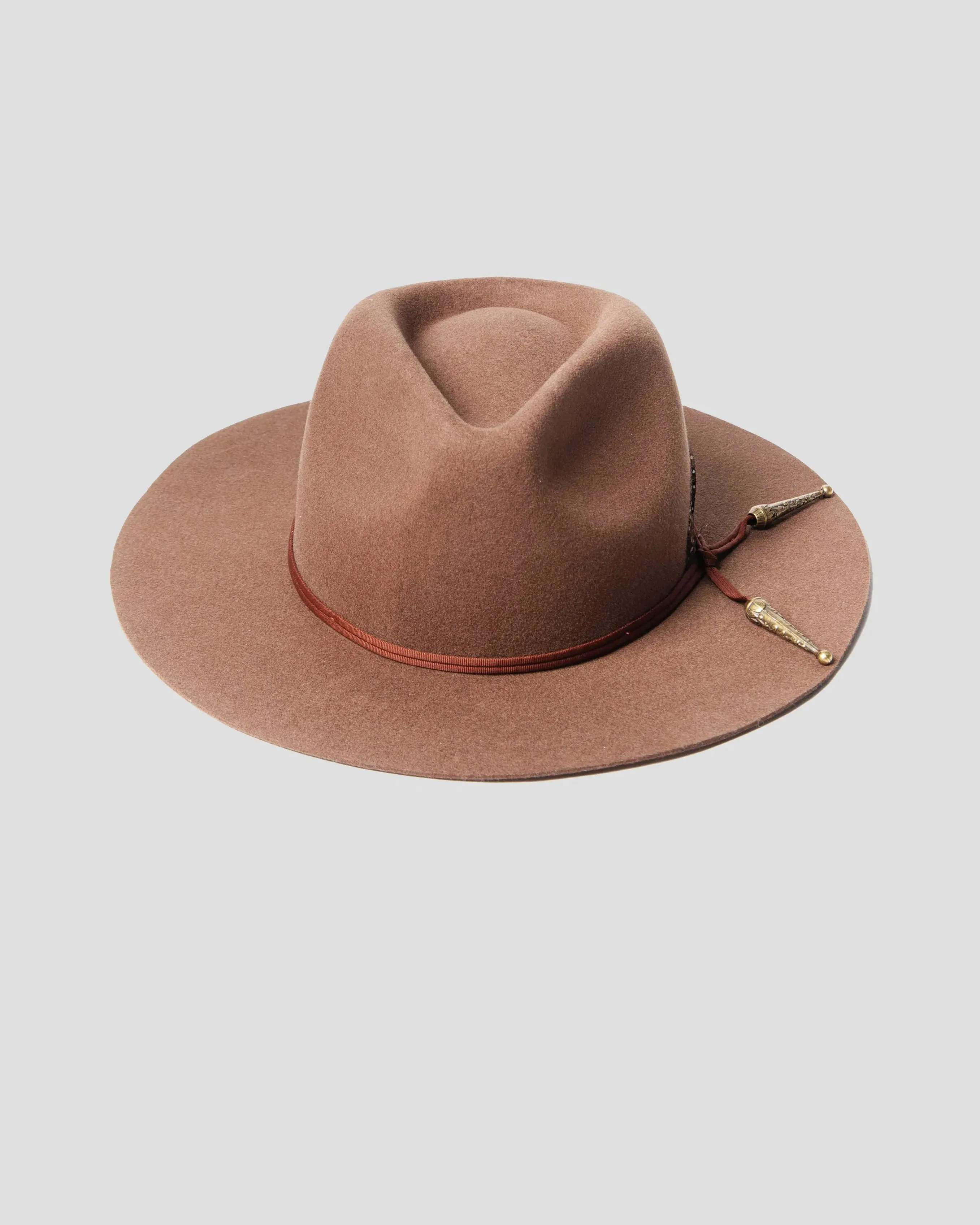 SG Lone Star Fedora Hat - Walnut