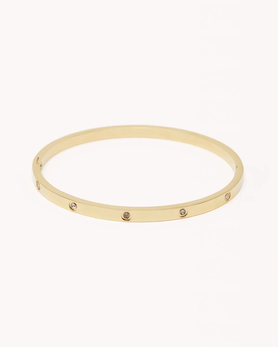 SHAE BANGLE - GOLD PLATED 18K