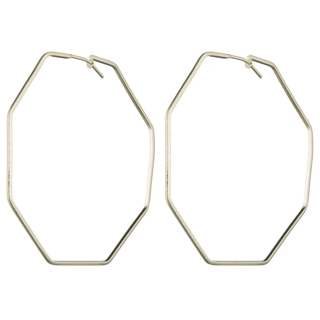 Shelia Fajl Amber Hoops