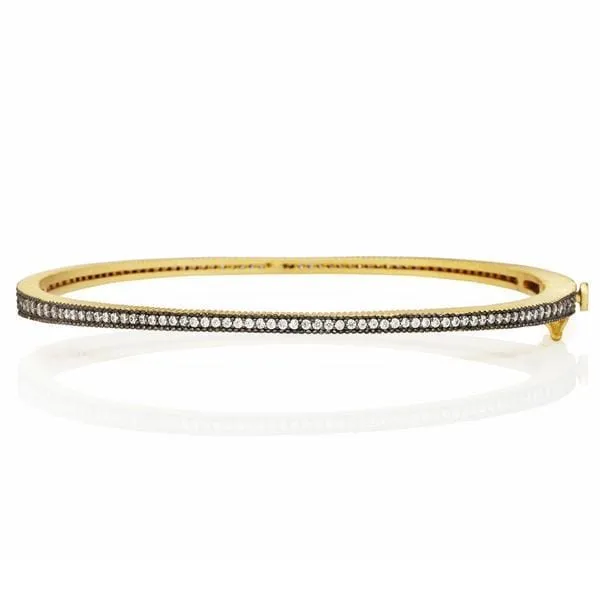 Signature The Classic Pavé Hinge Bangle - YRZB080047B-HG