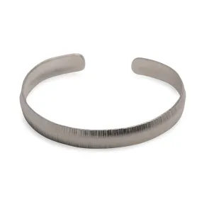 Silver Open Bangle