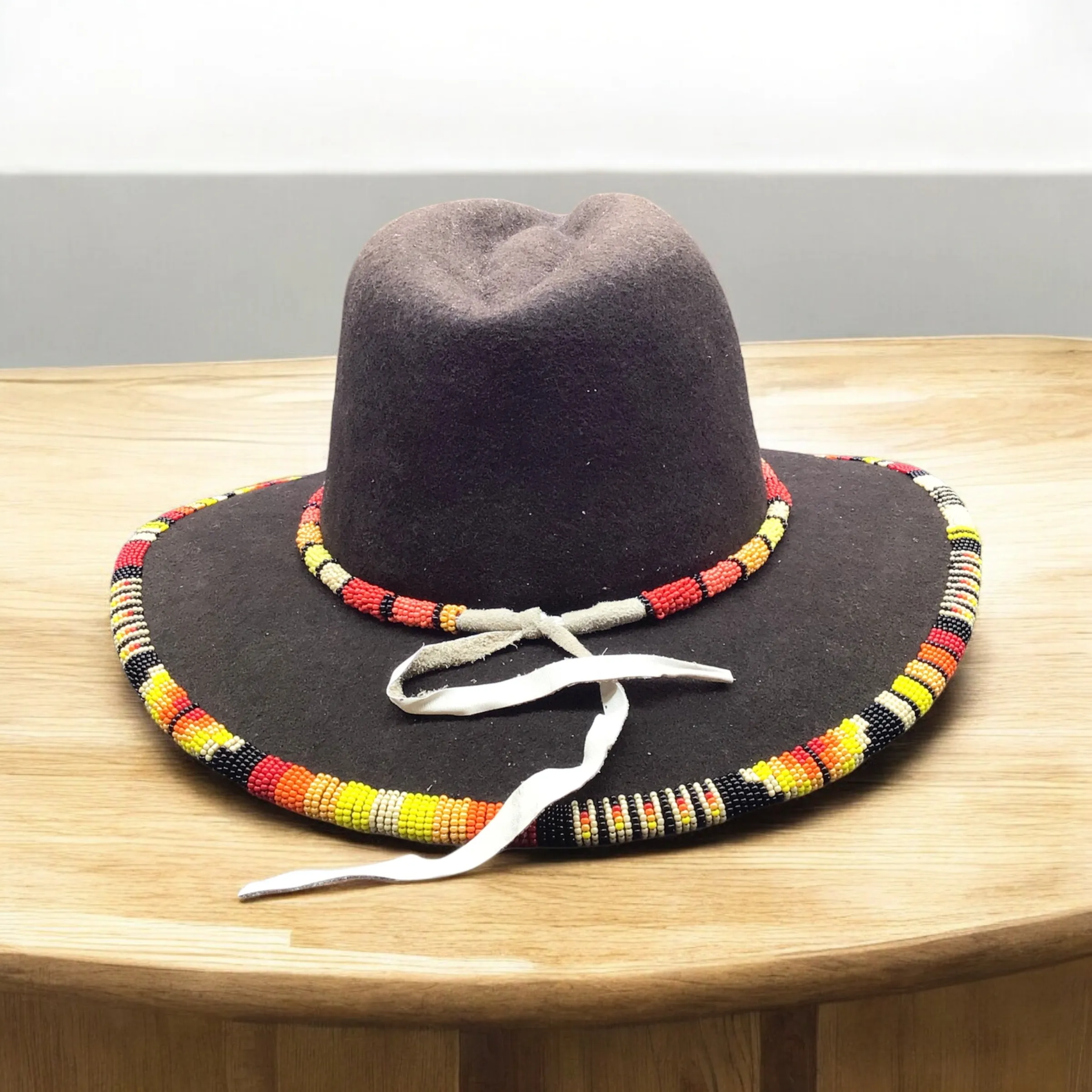 Size-58 Handmade Beaded Hat (8)