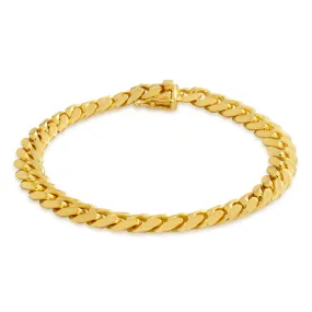 Solid Gold 5mm Miami Cuban Link Bracelet