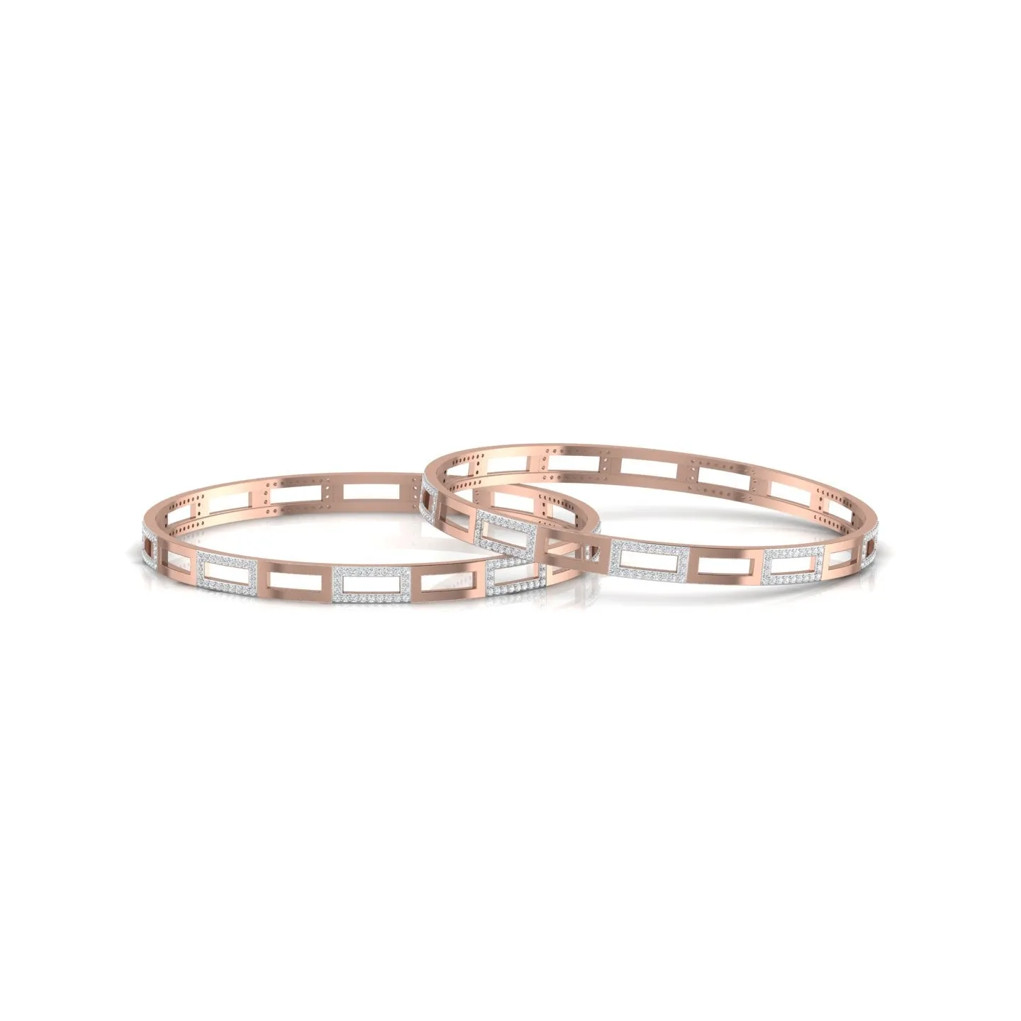 Sparkling Pleasant Silver Bangle