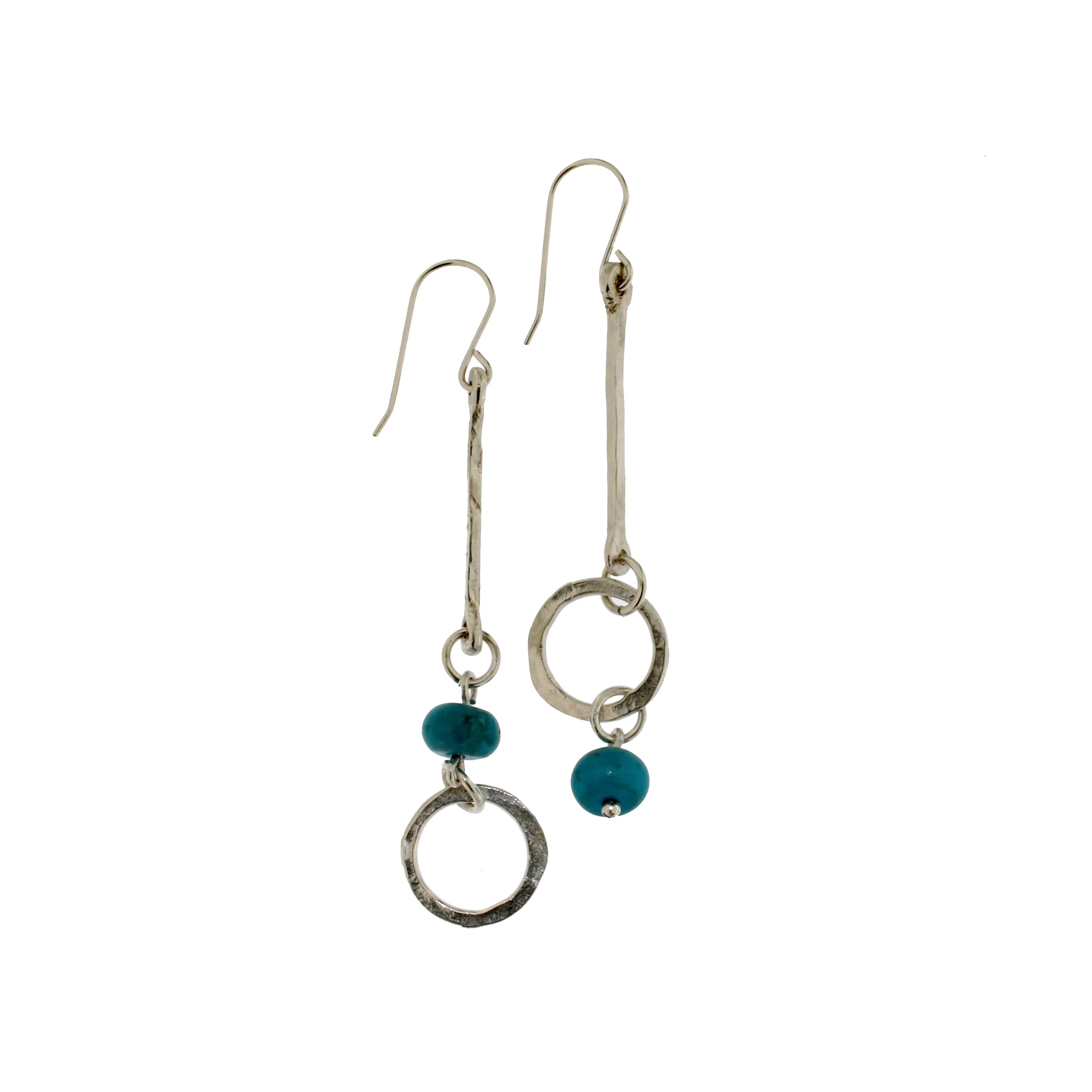 SST E2 STICKS & STONES (earrings with turquoise)