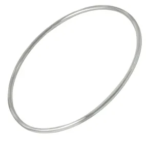 Stackable Slim Sterling Silver Bangle Bracelet