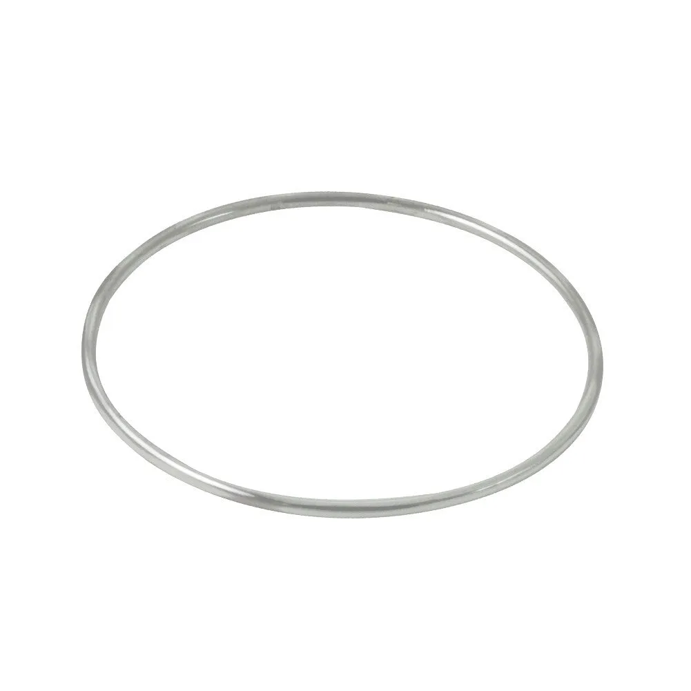 Stackable Slim Sterling Silver Bangle Bracelet