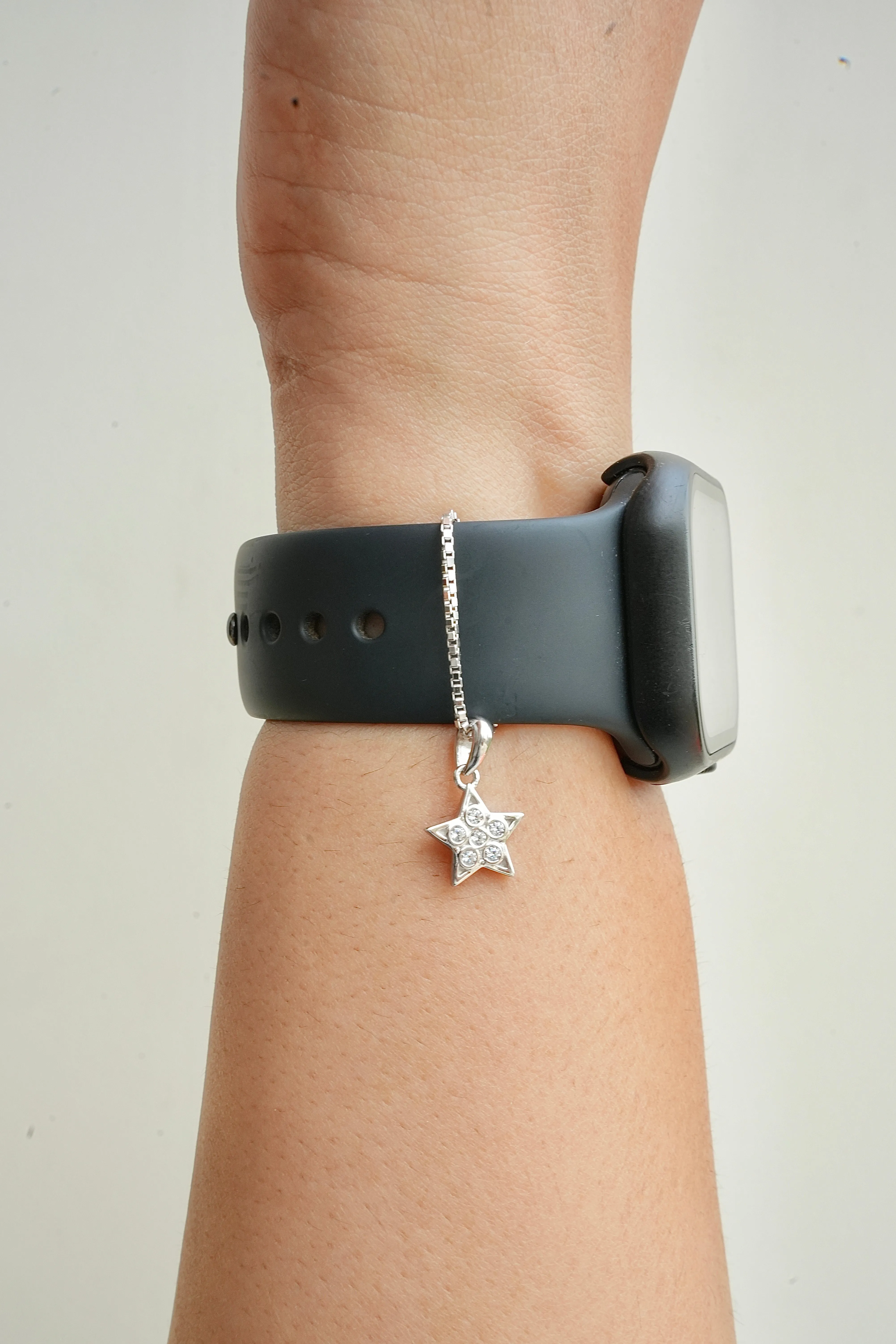 Star 925 Silver Watch Charm