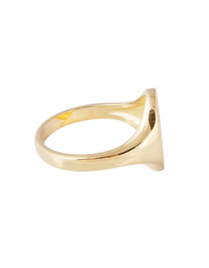 Starburst Signet Ring