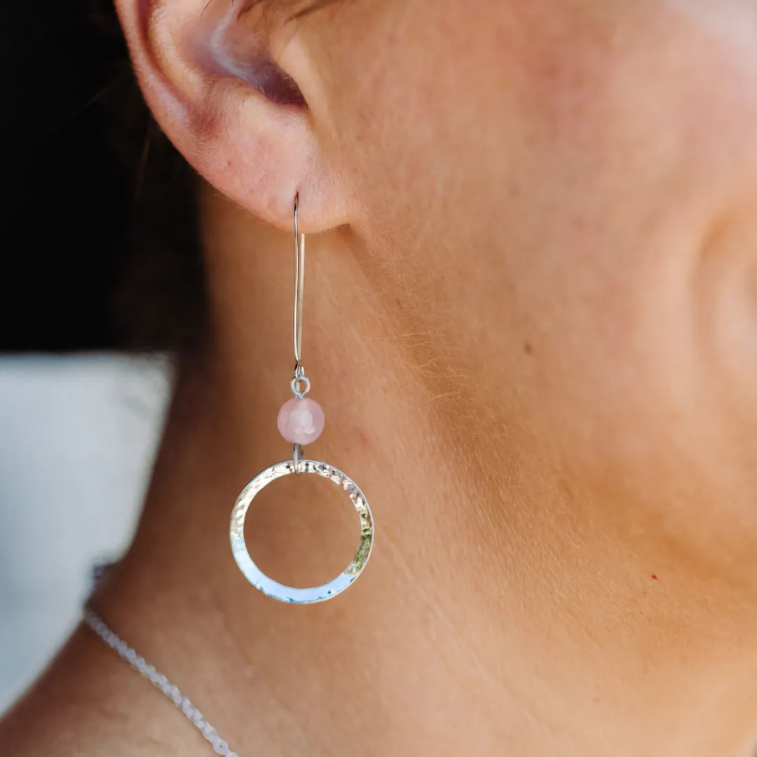 Stone Drop Earrings