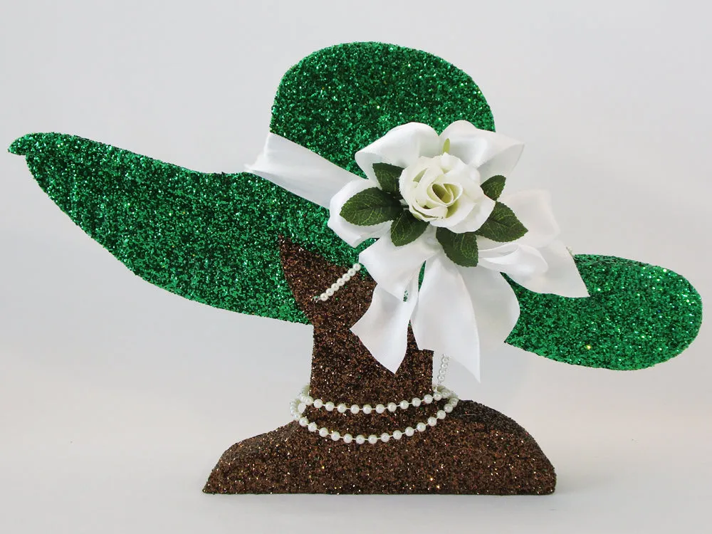 Styrofoam Floppy hat Centerpiece