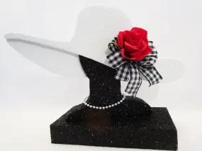 Styrofoam Floppy hat Centerpiece