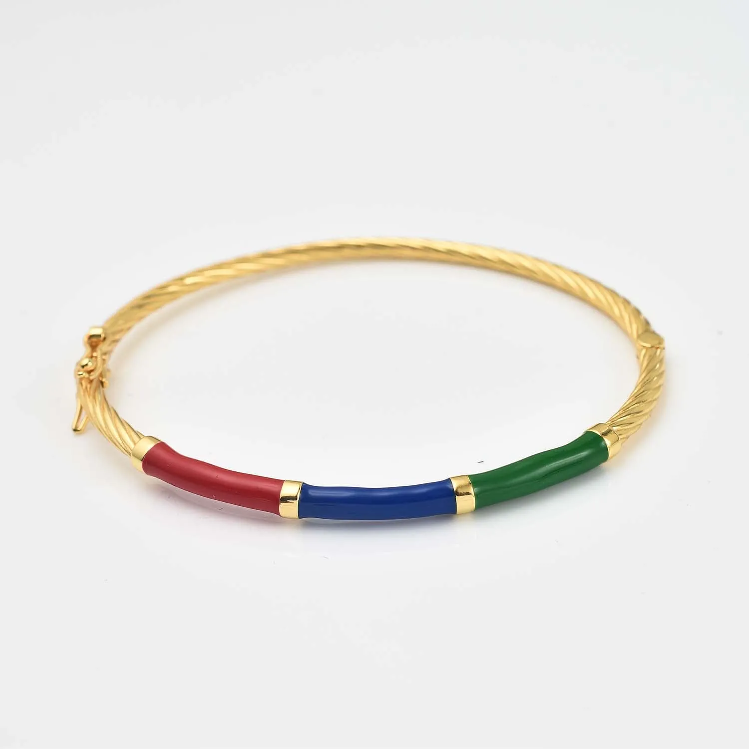 Taffy Enamel Bangle