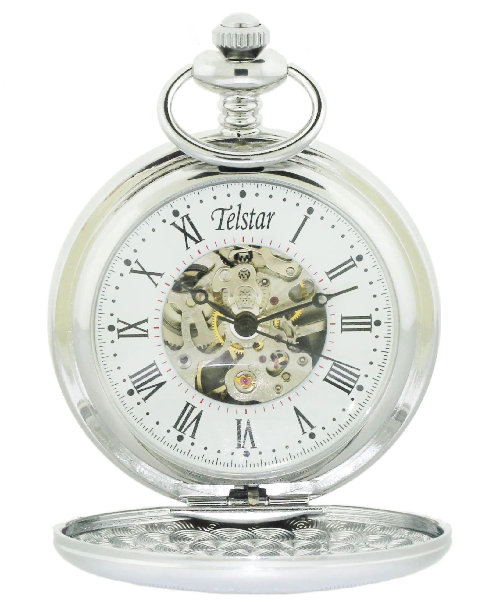 Telstar P9023 CSW mechanical full hunter pocket watch 36459