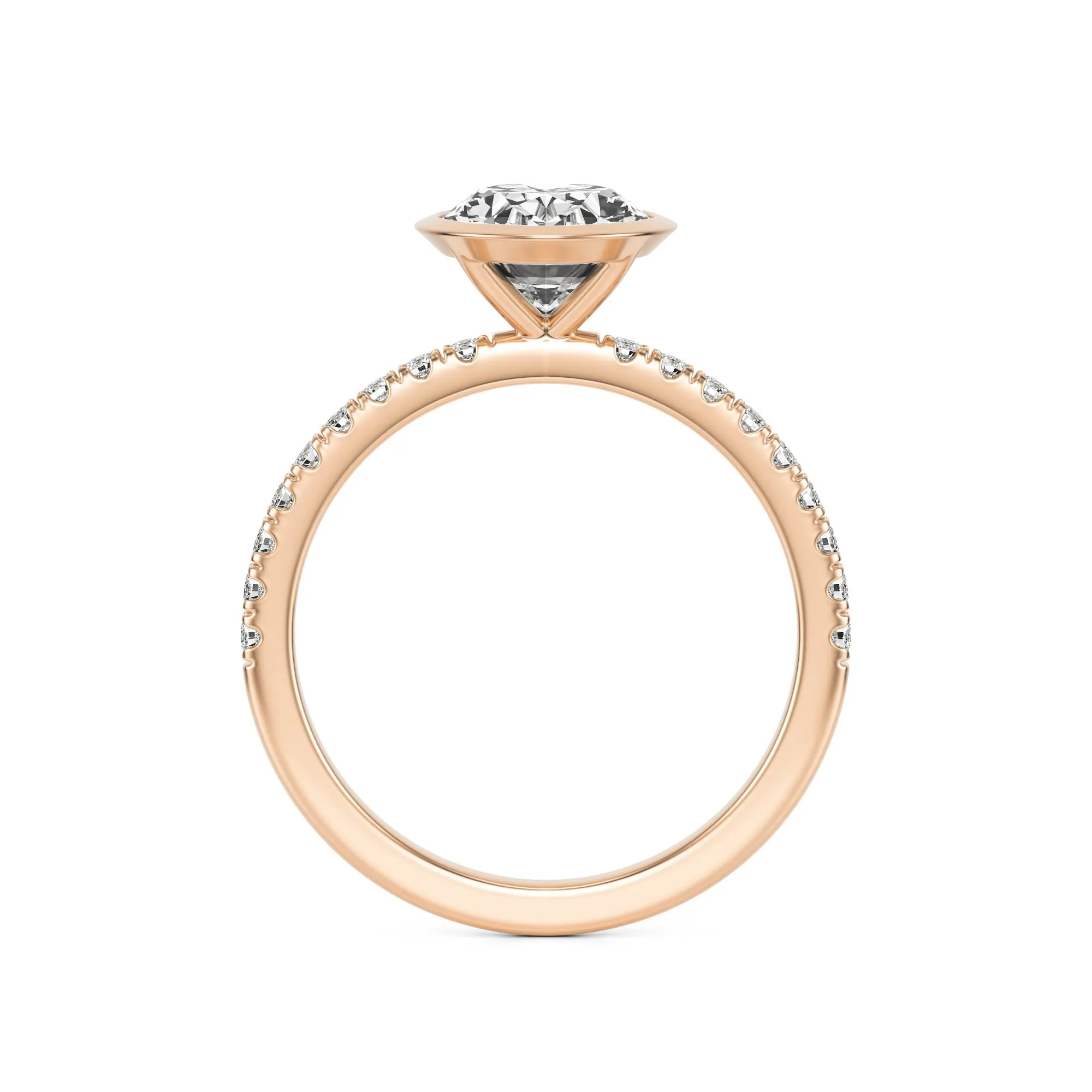 The Oval Bezel Pavé