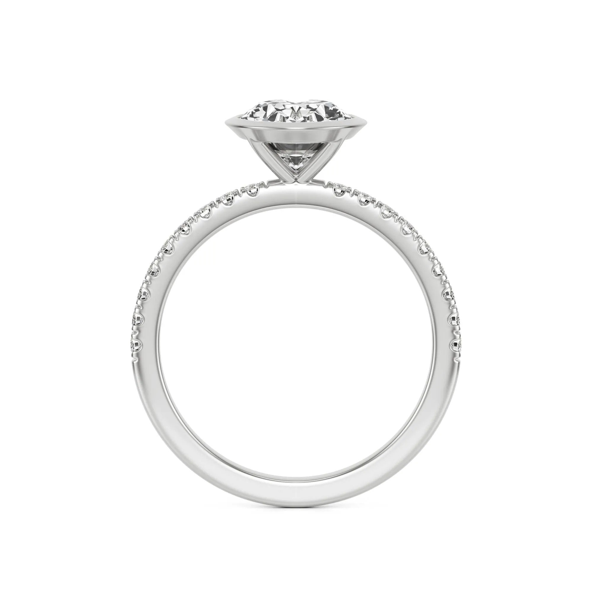 The Oval Bezel Pavé