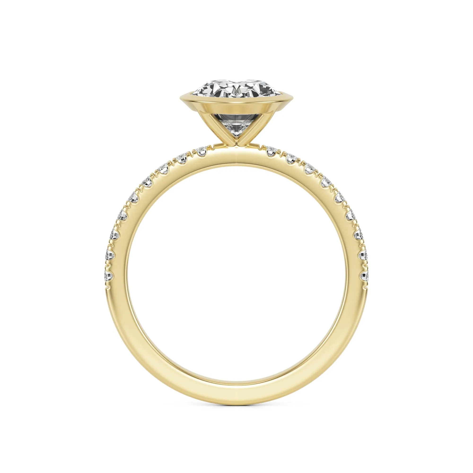 The Oval Bezel Pavé