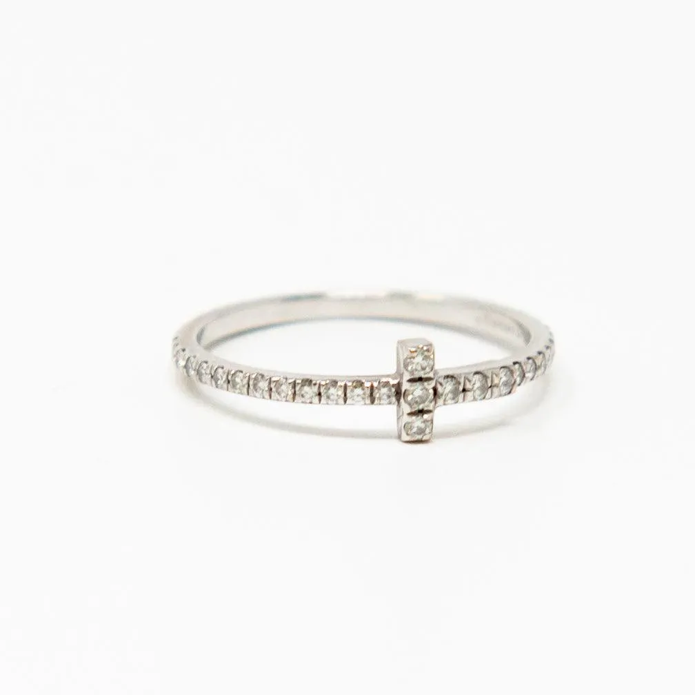 Tiffany & Co. Diamond Wire Band Ring