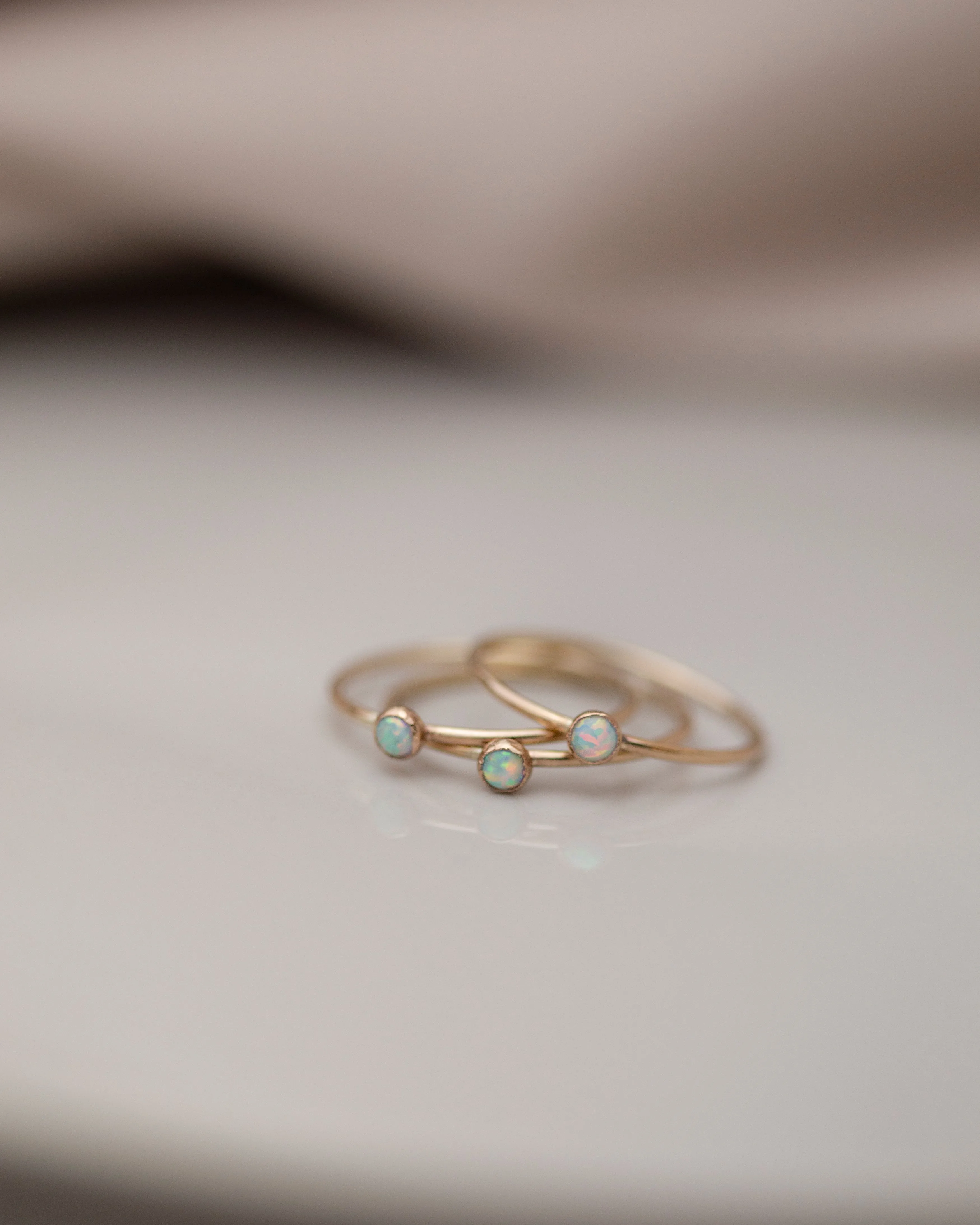 Tiny Opal Ring