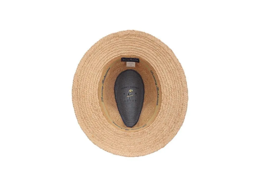 Tommy Bahama Inagua Raffia Braid Safari Fedora Hat