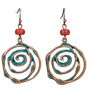 Unique bohemian  ethnic vintage hanging earrings for women