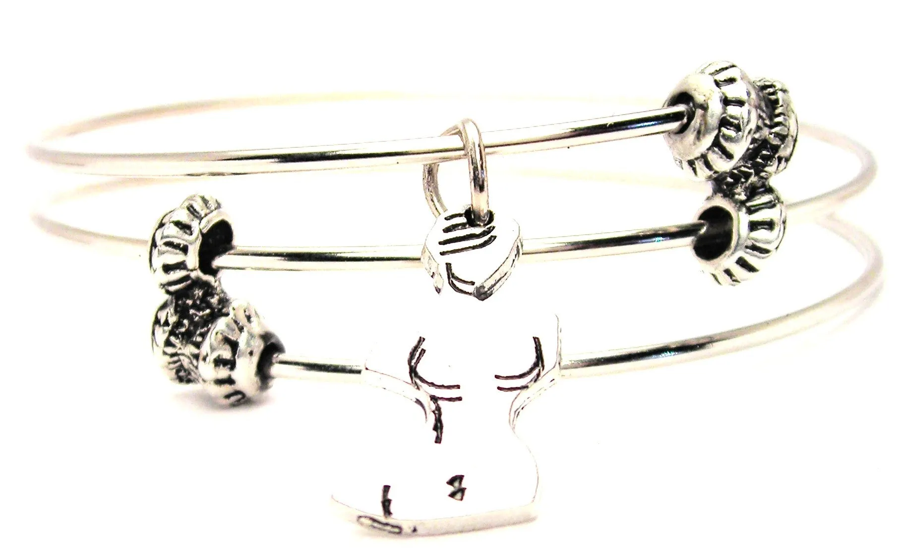 Venus De Milo Triple Style Expandable Bangle Bracelet