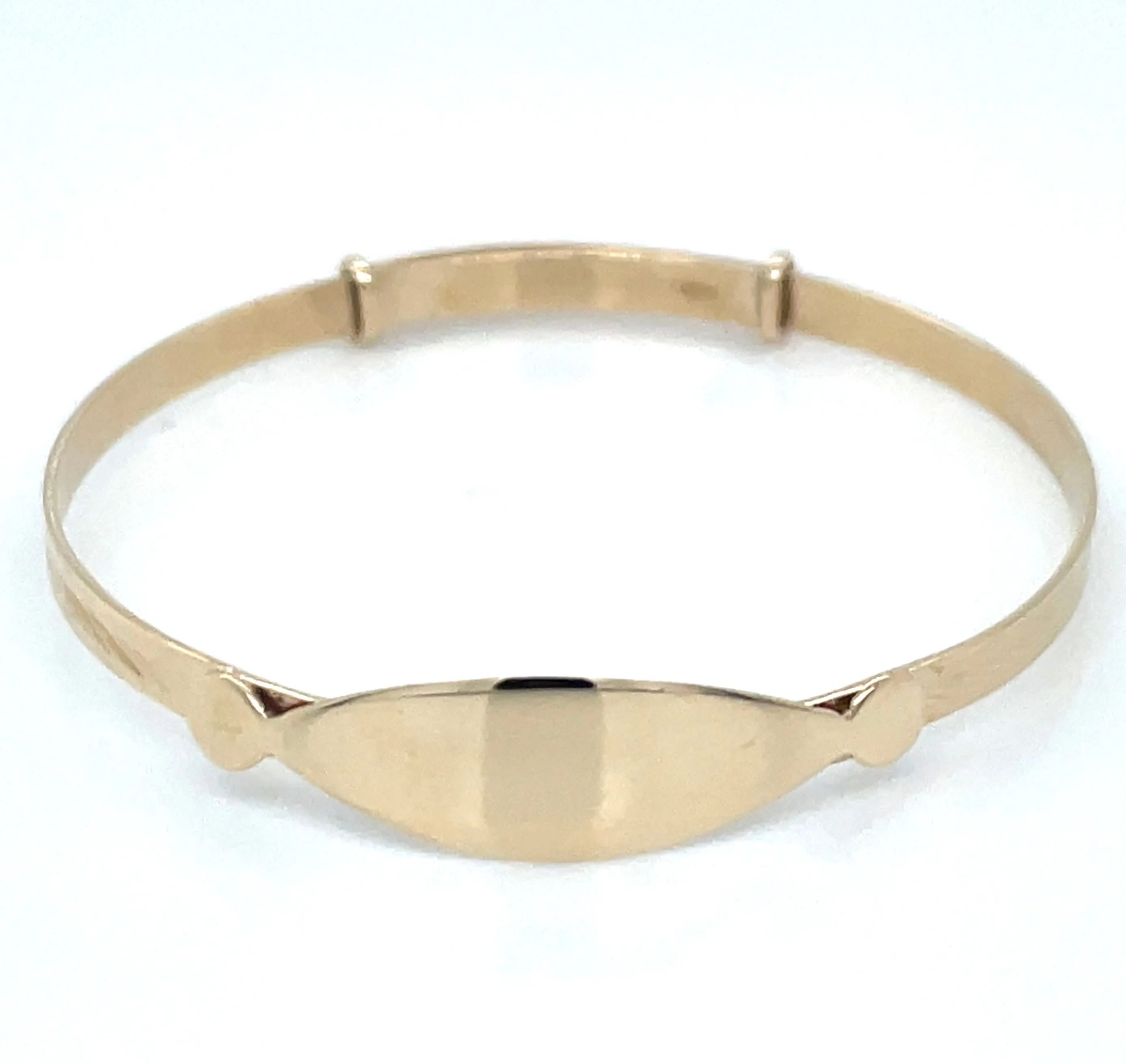 Vintage 9ct Yellow Gold Baby Bangle