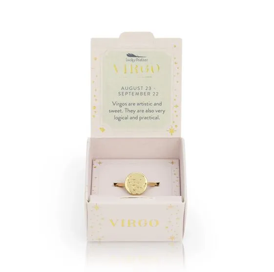 Virgo Signet Ring