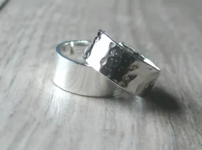 Wide Sterling Silver Toe Ring