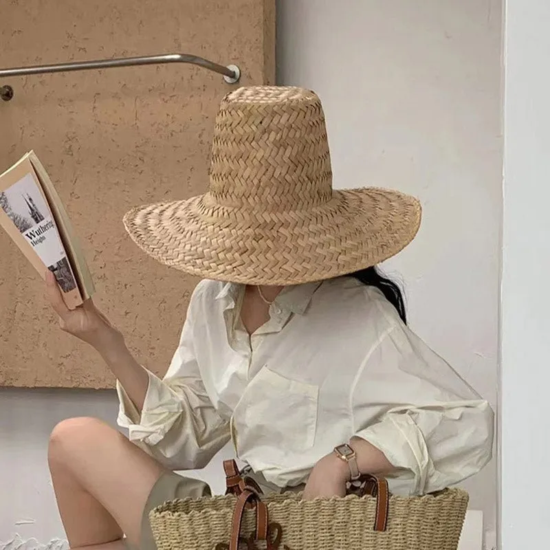 Womens Straw Sun Hat