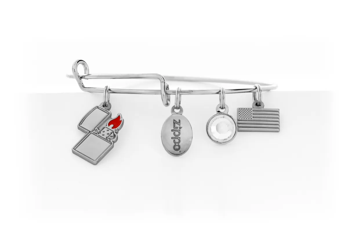 Zippo Lighter Charm Bracelet